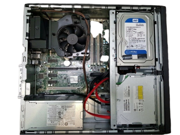 HP EliteDesk 800 G2 SFF i5-6500 - 8GB - 256GB SATA SSD - DVD - Image 3