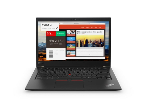 Lenovo ThinkPad T480S 14" Touch i7-8650U - 16GB - 512GB NVME SSD