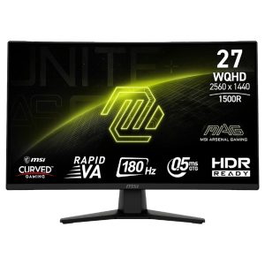 Zaslon MSI MAG 274CQF 27" - WQHD - Rapid VA - 180Hz - 0,5ms GtG