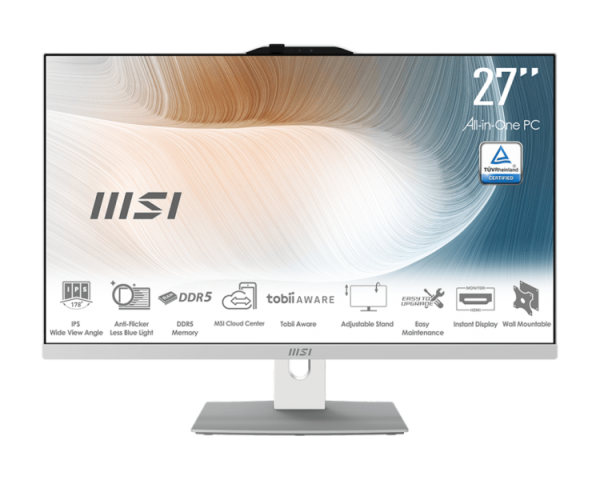 MSI Modern AM272P 1M-1222XEU Core 7 - 16GB - 1TB SSD - 27" FHD - NoOS
