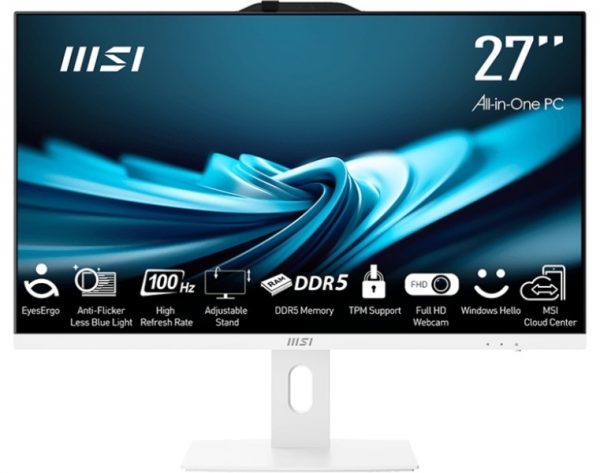 MSI PRO AP272P 14M-882XEU i5 - 16GB - 500GB SSD - 27" FHD - Windows 11 Pro