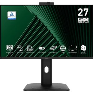 Zaslon MSI PRO MP275QPDG - 27" - WQHD - IPS - 100Hz - 1ms (MPRT) - KVM  - PD 98W
