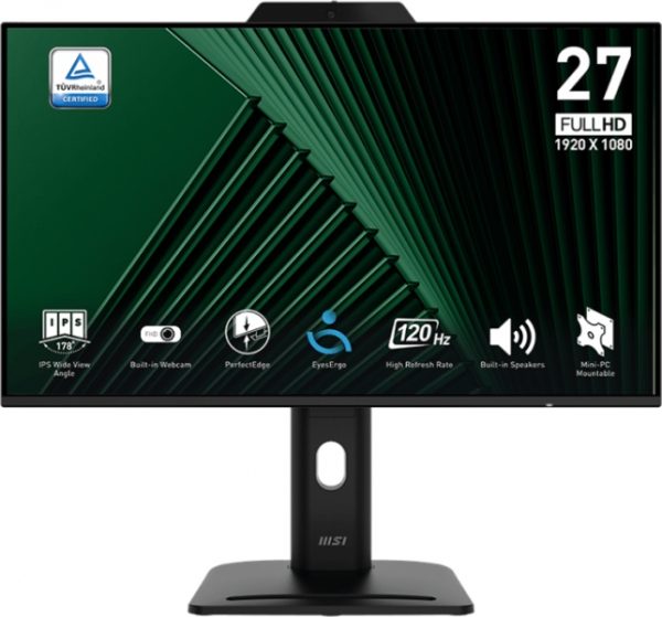 Zaslon MSI PRO MP272PMG - 27" - FHD - IPS - 120Hz - 1ms (MPRT)