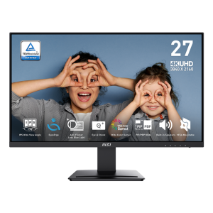 Zaslon MSI PRO MP273U - 27" - UHD - IPS - 60Hz - 4ms (GtG)
