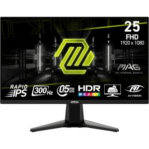 Zaslon MSI MAG 255XF - 24.5" - FHD - IPS - 300Hz - 0.5ms (GtG)