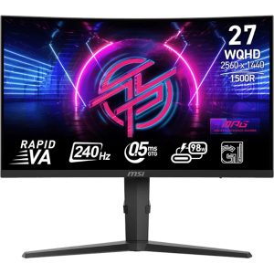 Zaslon MSI MPG 275CQRXF - 27" - WQHD - 240Hz - 0.5ms (GtG) - PD 98W