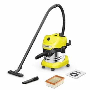 Karcher sesalnik WD 4 S V-20/5/22 – kompakten mokro-suhi sesalnik z inox posodo
