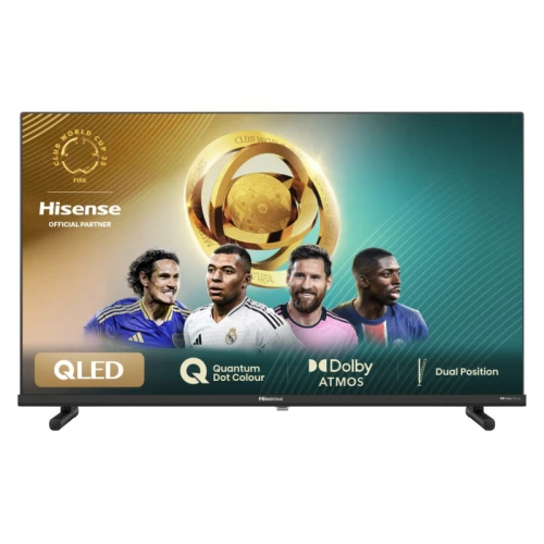 Hisense 32A59NQ 32" QLED Smart TV – živahne barve in elegantna zasnova 1 Hisense 32A59NQ 32" QLED Smart TV – živahne barve in elegantna zasnova