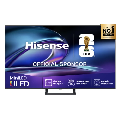 Hisense 55E8Q 55" ULED Mini LED Smart TV – jasna slika in Dolby Vision 1 Hisense 55E8Q 55" ULED Mini LED Smart TV – jasna slika in Dolby Vision
