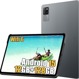 Blackview Tab60 WiFi Tablica Android 15, 12GB RAM + 128GB ROM + 1TB TF -  Octa Core -  WiFi 6 - 10.1" HD+  - 8MP+5MP