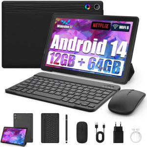 Tablica 10" -  Android 14 - 12GB RAM - 64GB  -  1TB