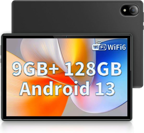 DOOGEE U10 Tablica Android 13 - 9GB RAM + 128GB ROM (1TB TF) - 10" WiFi-6 - BT 5.0 - 8MP + 5MP