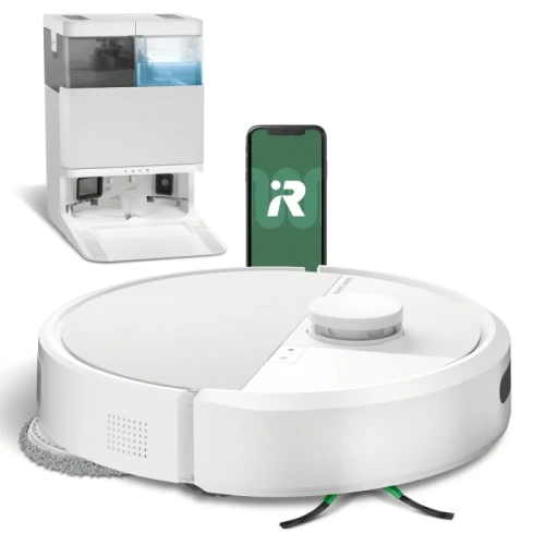 Roomba Plus 405 Combo Robot AutoWash Bel – Robot Sesalnik 1 Roomba® Plus 405 Combo Robot + AutoWash™ Postaja Bel