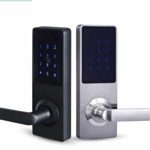 Pametna ključavnica (desna) - z ročajem pravokotna črna SHL003 -B