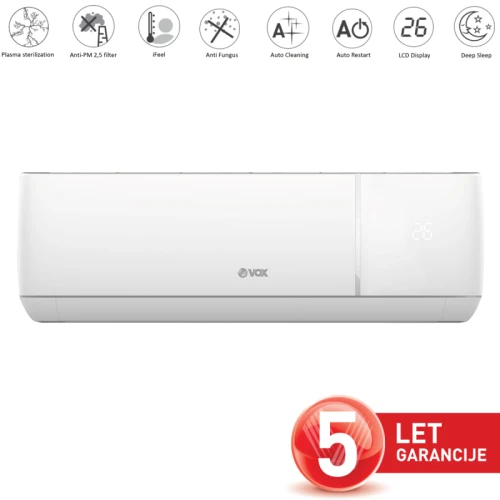 VOX IJF12-PCPMW Klimatska naprava 3,5 kW WiFi Plasma A++ inverter 1 VOX IJF12-PCPMW klima naprava WiFi Plasma sterilizacija Anti PM2.5 inverter