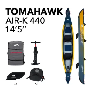AQUA MARINA Tomahawk AIR-K 440 napihljiv kajak za 2 osebi