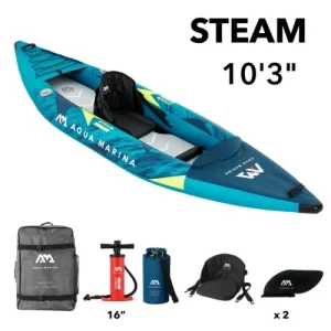 AQUA MARINA Steam 312 napihljiv kajak za 1 osebo BT-25ST312